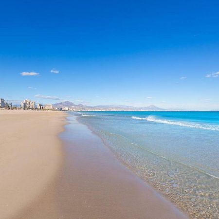 1A Linea Playa San Juan. Vistas. Piscina. Bbq. Gym Apartment El Campello Ngoại thất bức ảnh